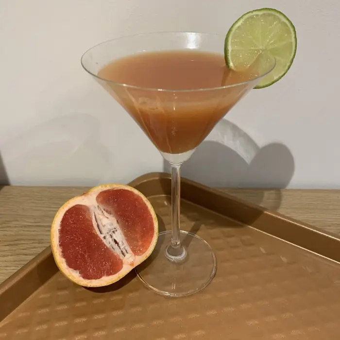 A. J. (Alcoholic Ordinary Drink Cocktail glass)