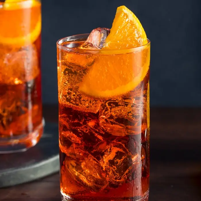 Americano (Alcoholic Ordinary Drink Collins glass)