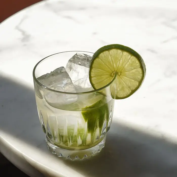 Caipirissima (Alcoholic Ordinary Drink Collins Glass)