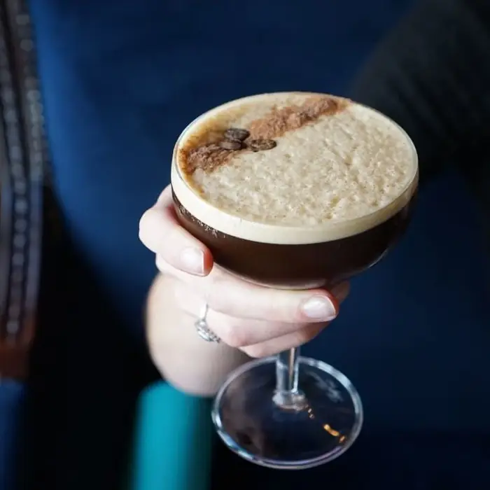 Espresso Rumtini (Alcoholic Cocktail Cocktail glass)