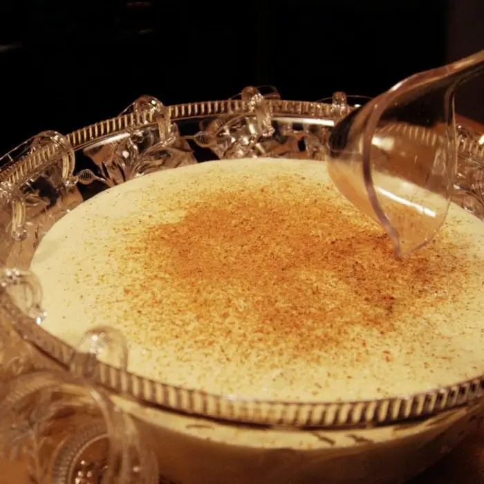 Egg-Nog - Classic Cooked (Optional alcohol Punch / Party Drink Pitcher)