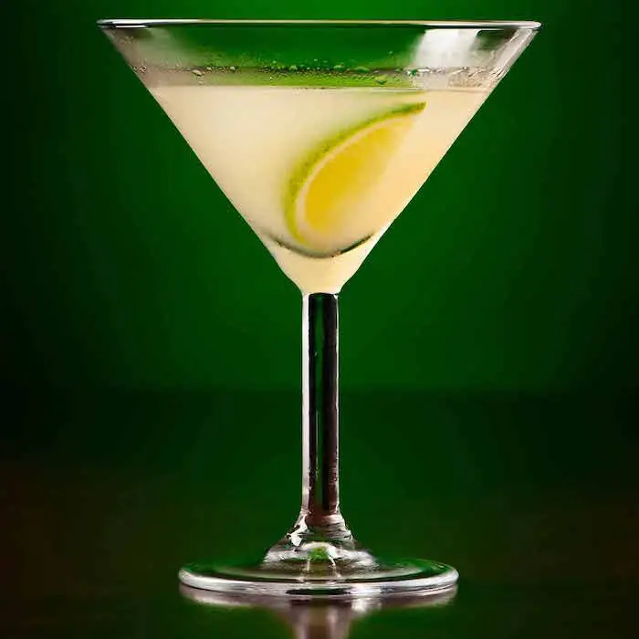 Gimlet (Alcoholic Cocktail Martini Glass)