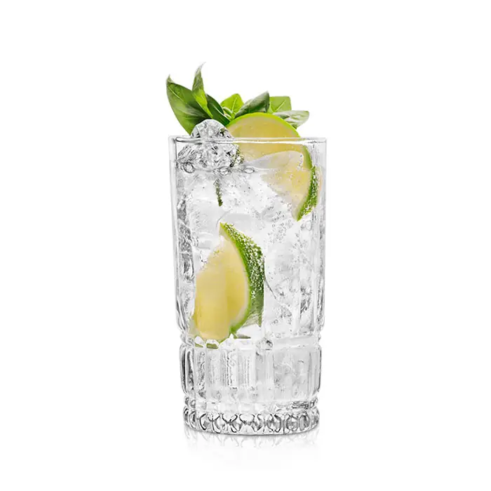 Gin Tonic (Alcoholic Cocktail Highball glass)