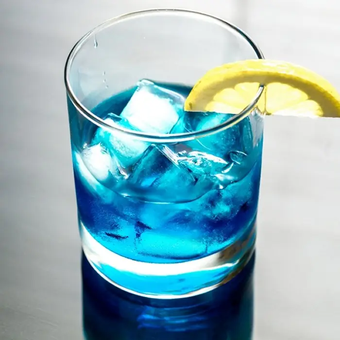 Grand Blue (Alcoholic Ordinary Drink Old-fashioned glass)