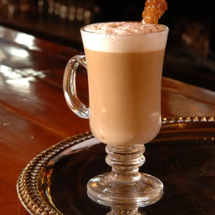 Jamaican Coffee (Alcoholic Coffee / Tea Champagne flute)