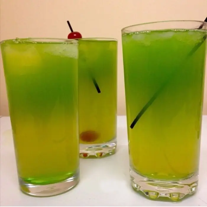 Kiwi Lemon (Alcoholic Ordinary Drink Highball glass)