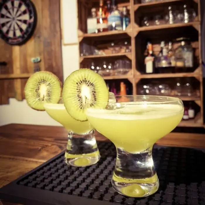 Kiwi Martini (Alcoholic Cocktail Cocktail glass)