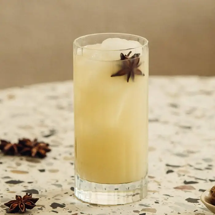 Mauresque (Alcoholic Cocktail Collins glass)