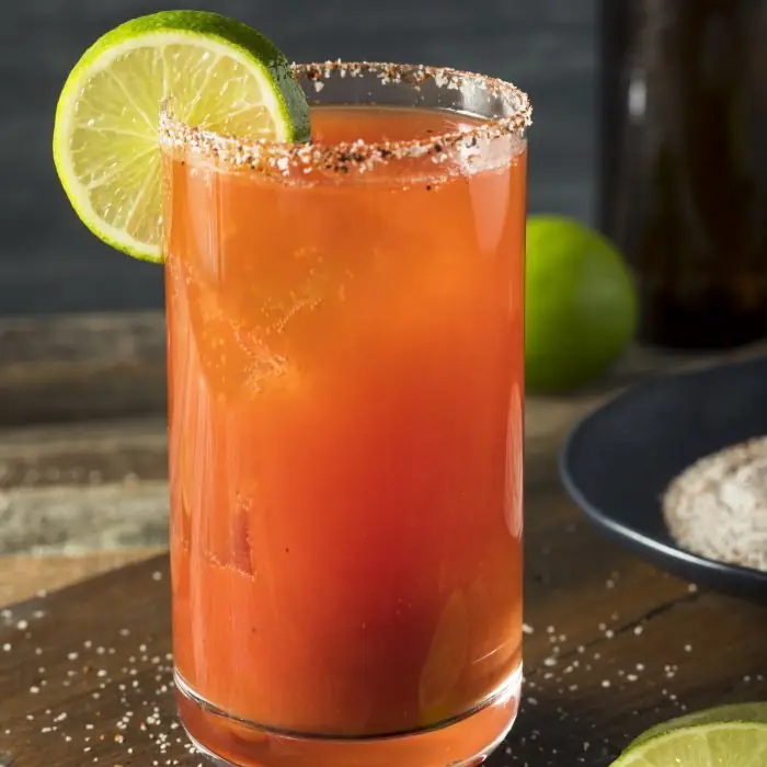Michelada (Alcoholic Cocktail Pint glass)