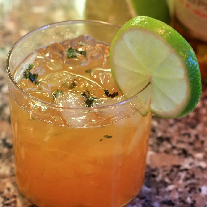 Mojito Extra (Alcoholic Cocktail Collins glass)