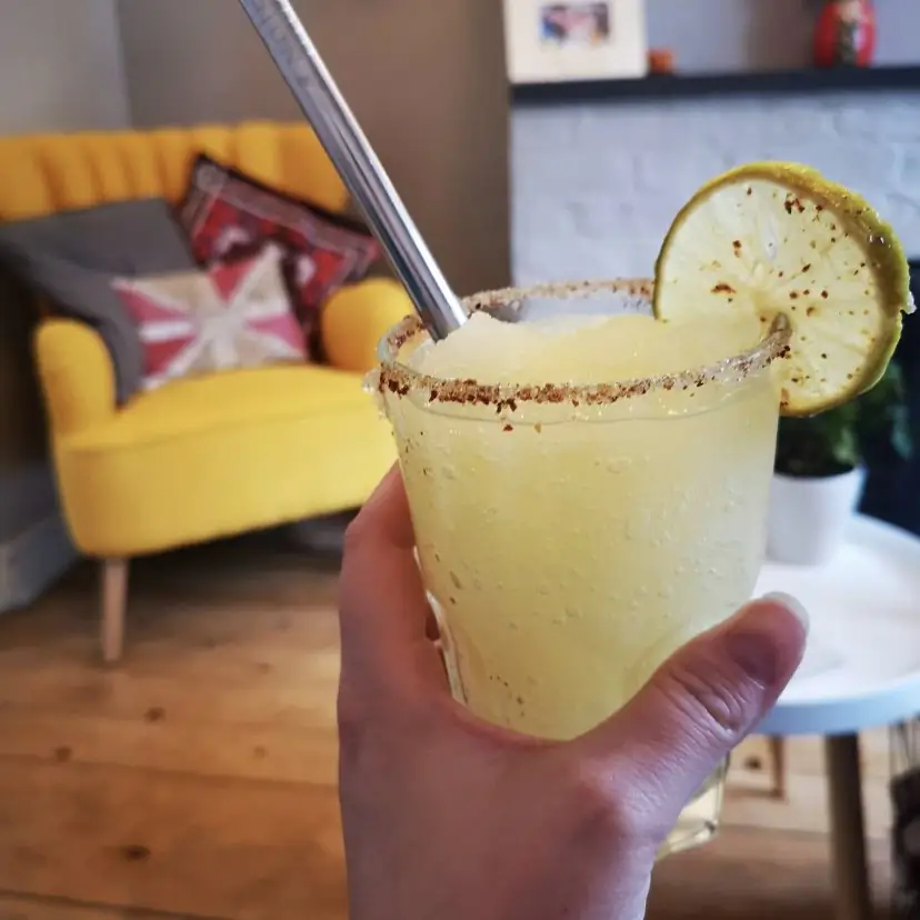 Pineapple Paloma (Alcoholic Cocktail Collins glass)