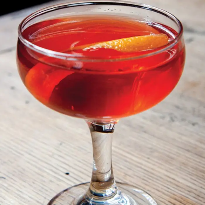 Port Wine Cocktail (Alcoholic Ordinary Drink Cocktail glass)